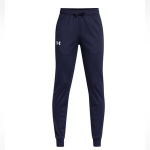 Under Armour Boy’s Small Brawler 2.0 Navy Blue Tapered Performance Jogger Pant